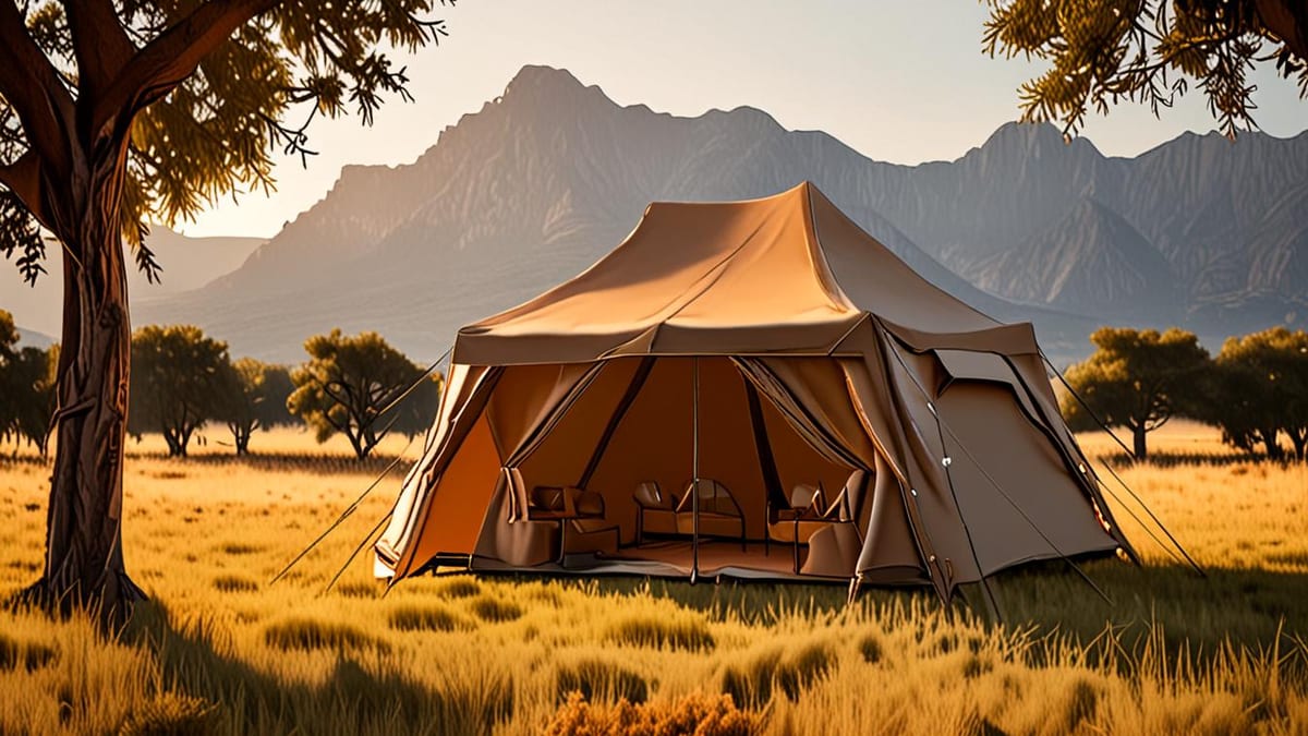 what is glamping